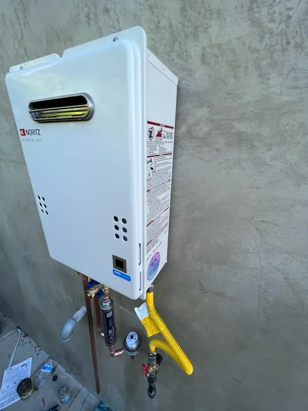 Tankless water heater installation for McMicken homes